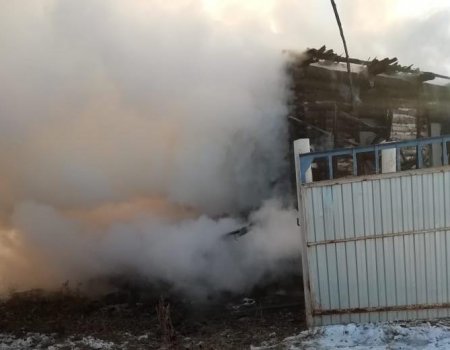 В Башкортостане при пожаре в жилом доме погиб пожилой мужчина