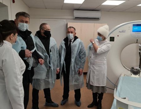 В Баймакской городской больнице заработал новый кабинет компьютерной томографии