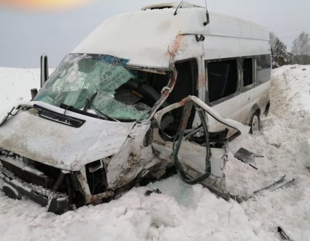 В Башкортостане столкнулись два автобуса: погибли женщина и ребенок, 11 человек пострадали