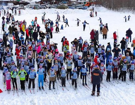 В «Лыжне России» в Уфе приняли участие более 30 тысяч человек