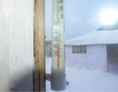 В Башкортостане минувшей ночью температура воздуха опустилась до -35,-36 градусов