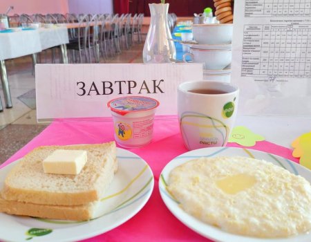 В Уфе школьными завтраками накормили родителей учеников и министров правительства