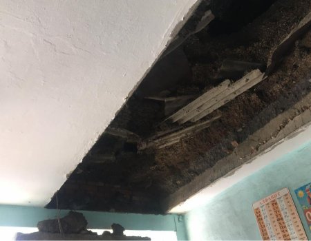В Башкортостане по факту обрушения потолка в школе возбуждено уголовное дело