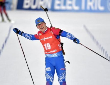 Уфимский биатлонист Эдуард Латыпов выиграл гонку преследования чемпионата России