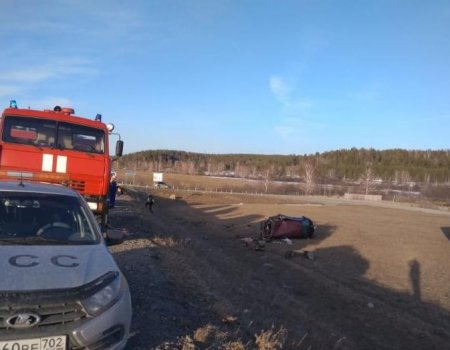 В Башкортостане произошло ДТП с участием микроавтобуса Сибай - Уфа, пассажирка погибла