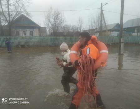 В Башкортостане спасатели эвакуируют жителей деревни Чулпан: здесь подтопило жилые дома