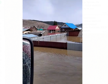 В Башкортостане из-за резкого подъема уровня воды в реке Инзер эвакуируют жителей села Ассы