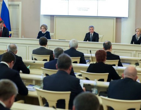 Константин Толкачев принял участие в заседании Совета законодателей России