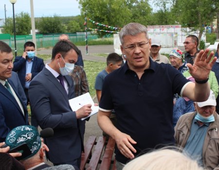 Радий Хабиров пообещал пострадавшим при столкновении повозки с «Тойотой» помощь