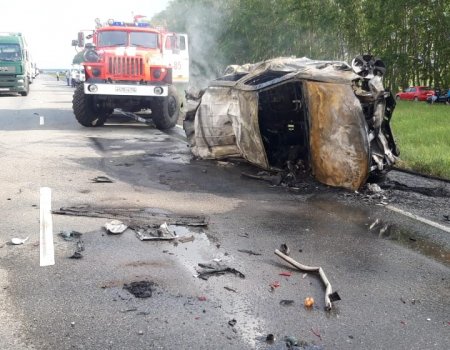 В Башкортостане в автоаварии погибли шесть человек