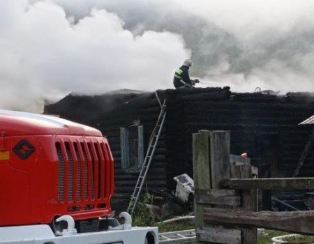 В Башкортостане пожар унес жизнь 40-летнего мужчины