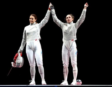 Российские саблистки взяли золото и серебро в индивидуальном турнире на Олимпийских играх