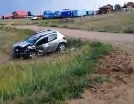 В Башкортостане во встречном ДТП с «Ладой Калиной» погиб водитель Renault Sandero