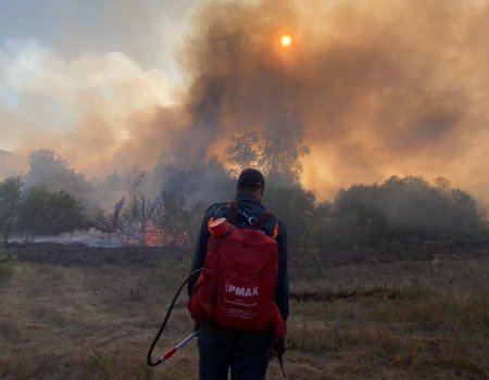 В Башкортостане продолжают действовать 8 очагов природных пожаров