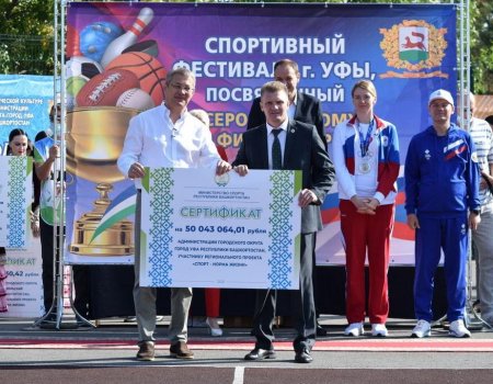 23 уфимские спортшколы получили 50 млн рублей