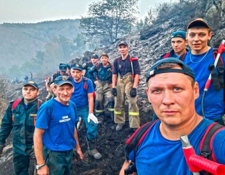 В Башкортостане продолжается борьба с природными пожарами