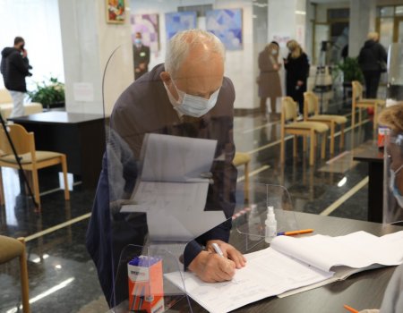 Председатель Госсобрания Башкортостана Константин Толкачев проголосовал на выборах в Госдуму