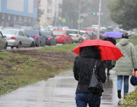 В Башкортостане прогнозируются дожди со снегом