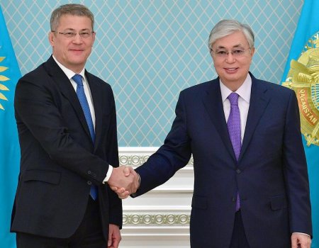 В Нур-Султане состоялась рабочая встреча Главы Башкортостана и Президента Казахстана
