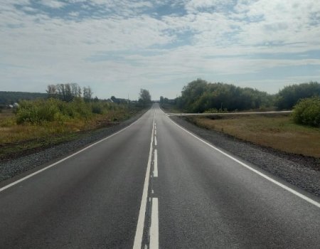В Башкортостане автодорогу Булгаково – Бузовьязы отремонтировали почти за 60 млн рублей