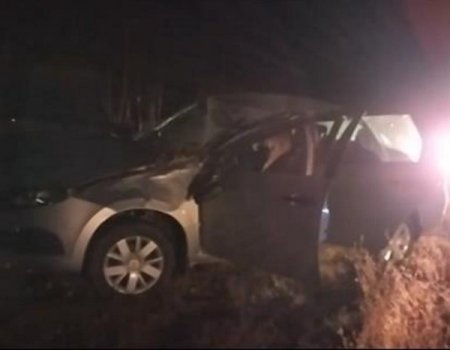 В Башкортостане «Лада Гранта» опрокинулась в кювет: водитель погиб, его супруга госпитализирована