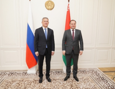 Радий Хабиров в Минске встретился с Премьер-министром Беларуси Романом Головченко