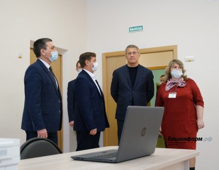 Радий Хабиров поручил создать стоматологический кабинет в новой школе Бижбуляка