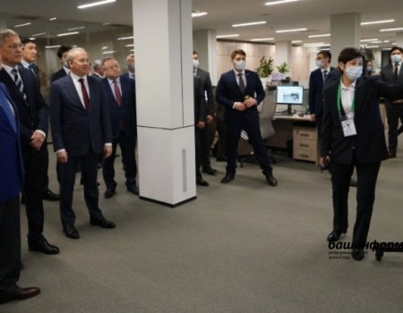 Делегация Казахстана посетила Центр управления Республикой Башкортостан
