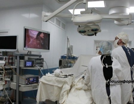 В Октябрьскую городскую больницу поступило оборудование для эндоскопической хирургии в 13 млн рублей