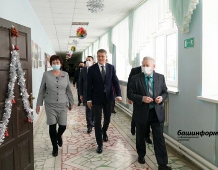 Глава Башкортостана оценил проект по созданию образовательного центра на базе лицея в селе Байгильдино