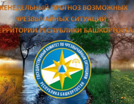В МЧС по Башкортостану дали недельный прогноз неблагоприятных погодных условий