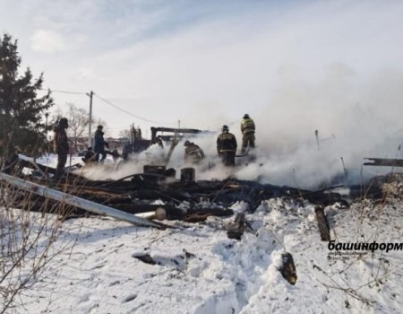 В Башкортостане на пепелище сгоревшего дома обнаружены тела двух мужчин