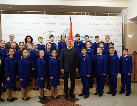 Башкирские школьники прошли посвящение в «шаймуратовцы»