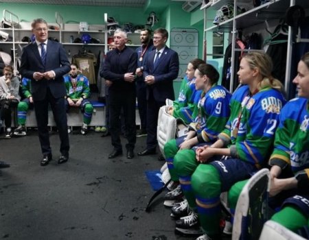 Глава Башкортостана сдержал обещание, данное хоккеисткам «Агидели»