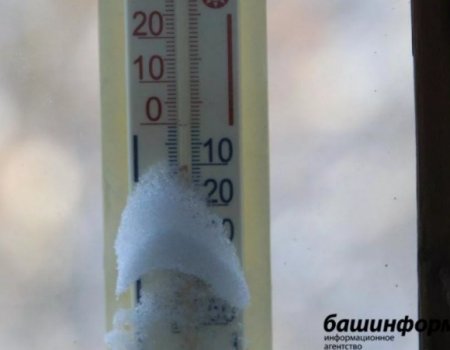 Морозная погода до -28 градусов сохранится в Башкортостане до конца недели