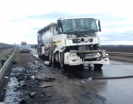 В Башкортостане в массовом ДТП погиб водитель «КамАЗа»
