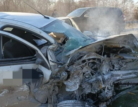 При столкновении «Лады» и «Опеля» в Башкортостане погибла жена одного из водителей