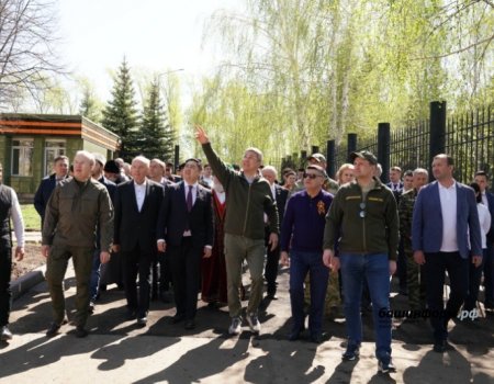 В Башкортостане празднование Дня Победы началось в парке «Патриот»