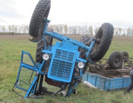 В Башкортостане под перевернутым трактором нашли тело пропавшего мужчины