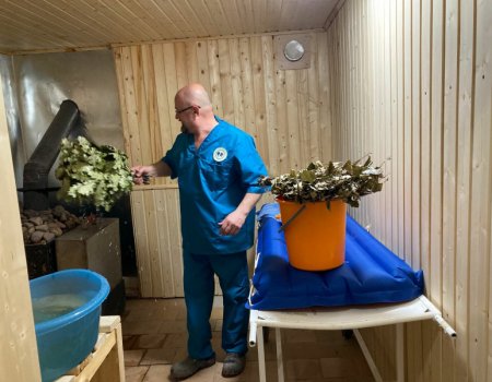 В Уфе открыли уникальный банный комплекс для людей с ограниченными возможностями здоровья