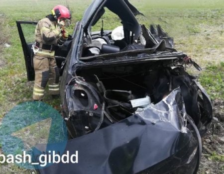 В Башкортостане в ДТП с грузовиком погиб водитель Geely Emgrand