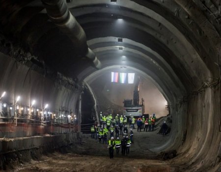 В Башкортостане полностью пробит Северный тоннель на Восточном выезде Уфы