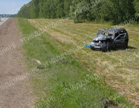 В Башкортостане при столкновении Chevrolet Niva и Hyundai Solaris погиб один из водителей