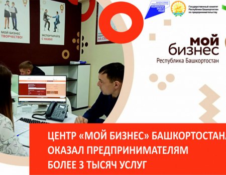Центр «Мой бизнес» Республики Башкортостана оказал предпринимателям более 3 тысяч услуг
