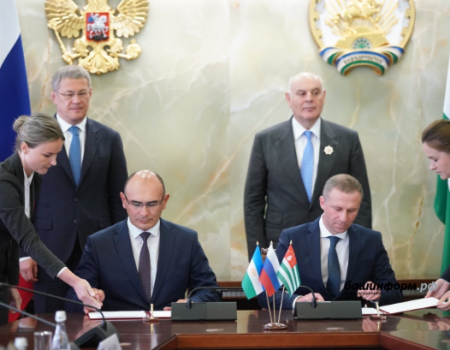 Бурзянский и Мелеузовский районы Башкортостана заключили соглашения с двумя районами Абхазии