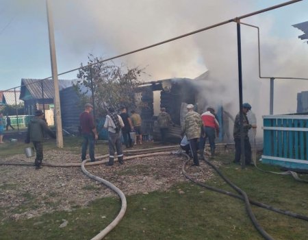 При тушении пожара в Башкортостане обнаружены тела женщины и ребенка