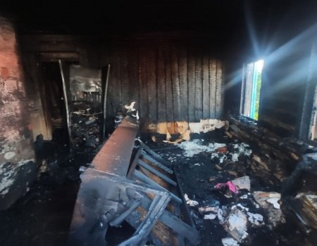 При пожаре в Башкортостане погибла пожилая женщина