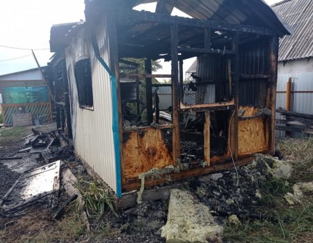 При пожаре в жилом доме в Сибае погиб человек