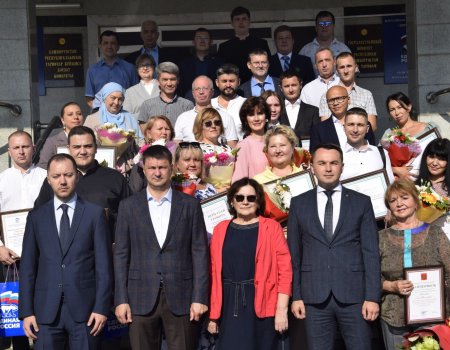 В Уфе наградили медиков, вернувшихся из Донбасса