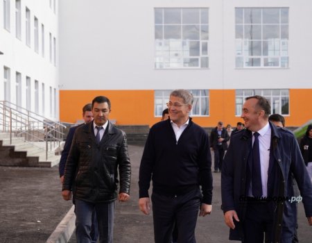 В Учалах строят школу на 1225 мест, одну из самых больших в Башкортостане